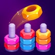 Programın simgesi: Nut sort - Nuts Sort Puzz…