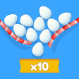 プログラムのアイコン：Eggs  Chickens: Cut Rope …