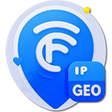 ไอคอนของโปรแกรม: Website IP Geo  | 当前页 IP …
