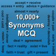 Icon of program: Synonyms Quiz