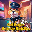 Иконка программы: Cat Rope Rescue Riddles