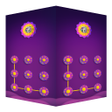 程序图标：AppLock LiveTheme Kaleido…