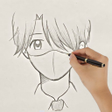 أيقونة البرنامج: How To Draw Anime