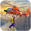 Ikona programu: spider hero Heli Rescue-R…
