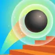 Jump Ball 3D - Colorful Stairs