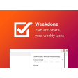 Weekdone - Plan and share your weekly tasks