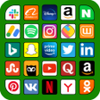 程序图标：All social media  network…