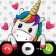 Icono de programa: Unicorn Prank Video Call …