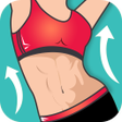 プログラムのアイコン：Flat Stomach Workout - Lo…