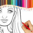How to Draw Doll Princess Easy icon
