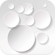 程序图标：White Bubble Live Wallpap…
