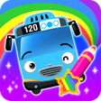 Ikon program: Tayo Coloring  Games - Ki…