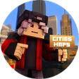 プログラムのアイコン：Cities Maps for mcpe