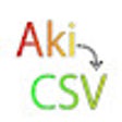 Icoon van programma: Akizuki Cart to CSV