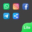 ไอคอนของโปรแกรม: Dual Space Lite-Multi Acc…