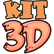Kit 3D: Puzzle piece and jigsa