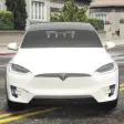 Electric Tesla X Car City Race