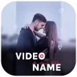 Video Par Name Likhne Wala App
