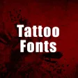 Tattoo Fonts