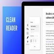 Icon of program: Clean Reader - Read witho…