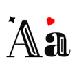 Ícone do programa: Font keyboard: Font Art E…