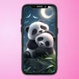 Icon of program: Cute Panda Wallpaper Elfa…