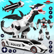 Иконка программы: Limo Car Dino Robot Car G…