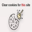 Icoon van programma: Clear cookies for one sit…