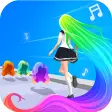 Dancing Hair - Music Race 3D