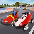 Real High Heel Boot Car Racing