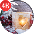 أيقونة البرنامج: Christmas Wallpapers 4K