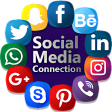 All Social Media networks in o
