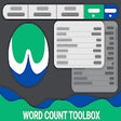 Icon of program: Word Count Toolbar