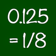 程序图标：Decimal to Fraction Calcu…