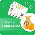 Иконка программы: 2 Steps for Aadhar Loan G…