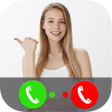 Icon of program: Girls fake Video Call gir…
