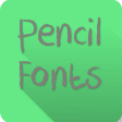 Pencil Fonts for FlipFont