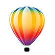 Symbol des Programms: CorelDRAW