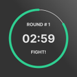 Ikon program: Round Timer: interval wor…