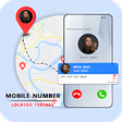 أيقونة البرنامج: Phone Number Locator Call…