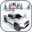 Winter Snow Pickup Truck: Gigantic Cold Hill Drive