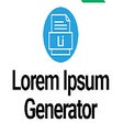 Biểu tượng của chương trình: Lorem Ipsum Generator