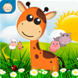 程序图标：Farm animals for toddler …