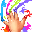 Ikon program: Finger paint: Baby colori…