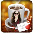 Coffee Mug Photo Frame with Photo Effect