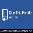 Icône du programme : Cite This For Me: Web Cit…