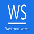 أيقونة البرنامج: Web Summarizer