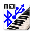 أيقونة البرنامج: Piano MIDI Bluetooth USB