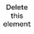 Ícone do programa: Delete this element
