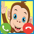 プログラムのアイコン：Fake Call Monkey Game